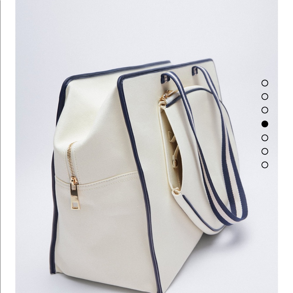 Zara tennis racket bag NWT